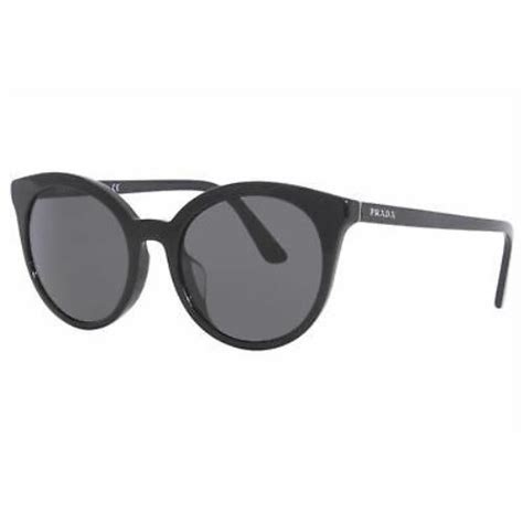 prada spr 53mm round-frame|Shop Prada 53MM Round Sunglasses .